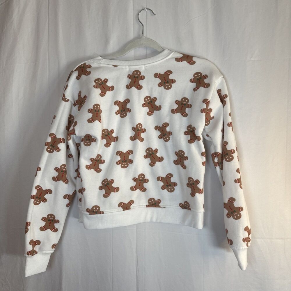 better together Gingerbread Man Sweatshirt Size Small Preowned - Picture 13 of 15